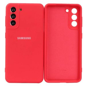 قاب سیلیکونی اصلی S21 Plus با محافظ لنز