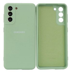 قاب سیلیکونی اصلی S21 Plus با محافظ لنز
