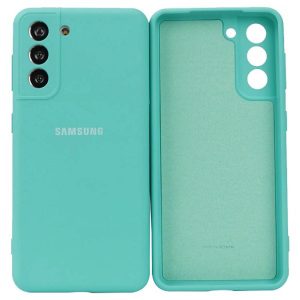 قاب سیلیکونی اصلی S21 Plus با محافظ لنز