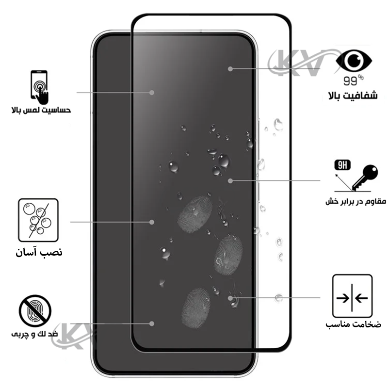 گلس محافظ فول +10D Pro اوپو A38