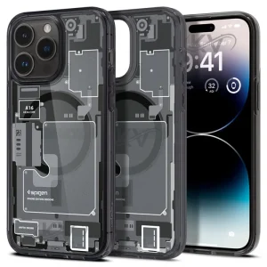 قاب Ultra Hybrid Zero One آیفون 15 پرو مکس برند اسپیگن با پشتیبانی مگ سیف