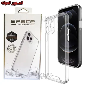 قاب پشت کریستالی با محافظ لنز سامسونگ A35 برند Space