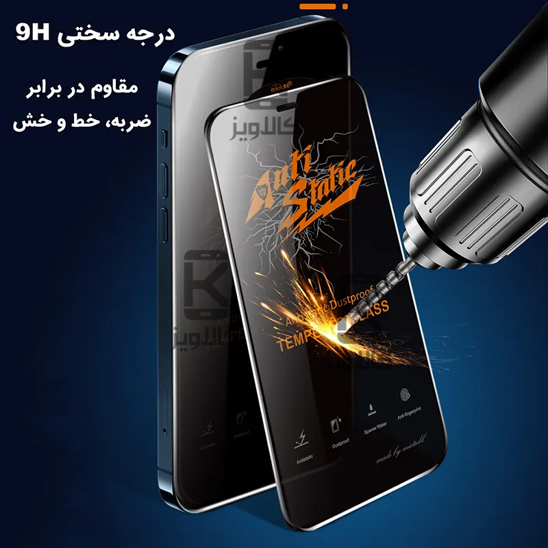 گلس میتوبل اصلی Nothing Phone 2A مدل Anti Static