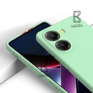 قاب سیلیکونی اصلی شیائومی Poco X7 Pro با محافظ لنز