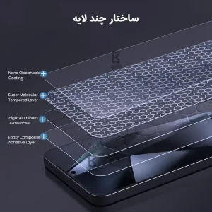 گلس نیلکین Samsung Galaxy S25 Plus مدل H+Pro