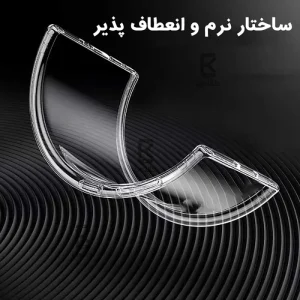 کاور ژله ای شفاف محافظ لنز دار آنر X7c