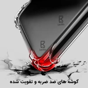 قاب ژله ای شفاف کپسول دار و محافظ لنزدار Xiaomi Redmi Note 11 4G
