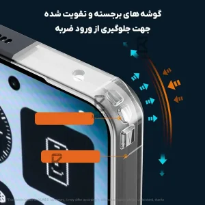 قاب اورجینال ضد ضربه XUNDD Beatle ناتینگ فون 3