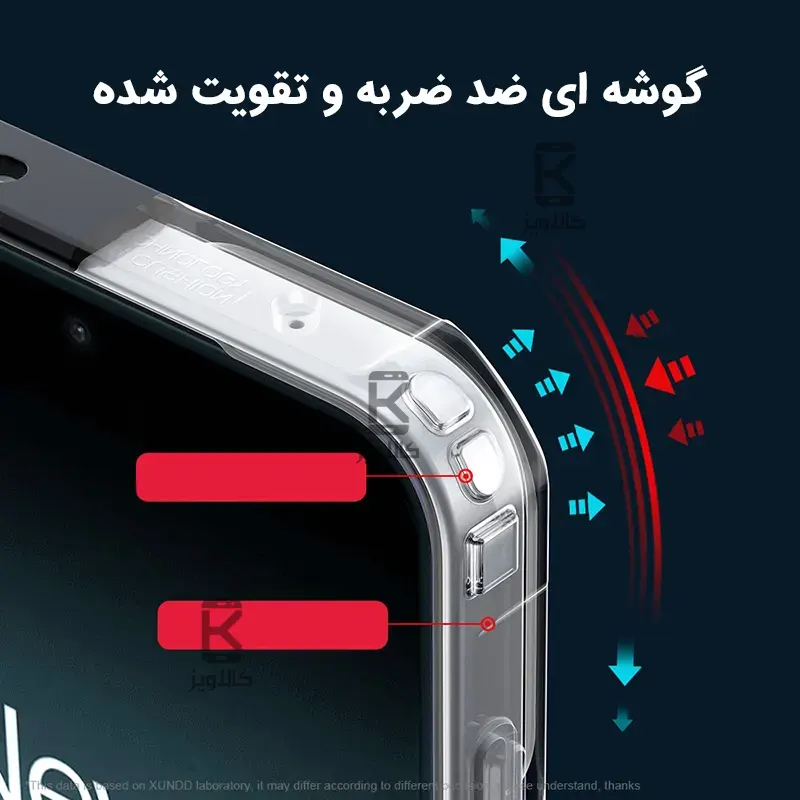قاب اورجینال ضد ضربه XUNDD Beatle وان پلاس 13T