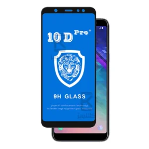 گلس محافظ فول +10D Pro سامسونگ A6 پلاس