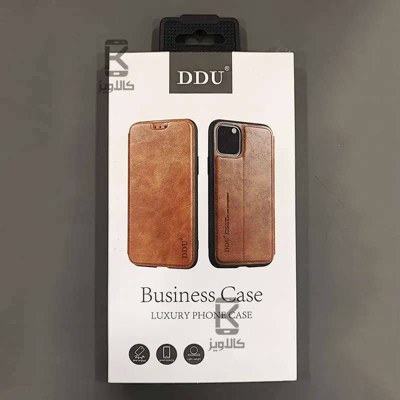 کیف چرمی جاکارتی دار DDU گوشی سامسونگ A73