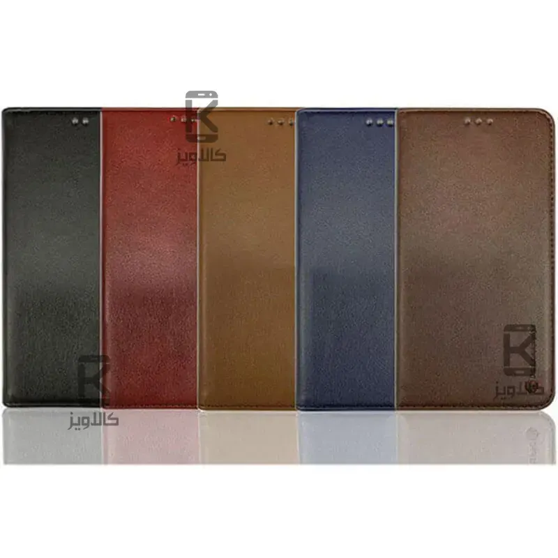 کیف چرمی جاکارتی دار DDU گوشی سامسونگ S21 FE