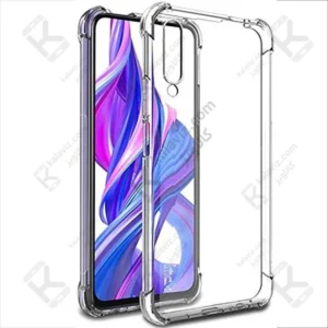 قاب ژله ای شفاف کپسول دار و محافظ لنزدار Huawei Y9s