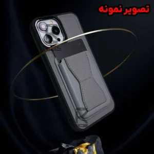 قاب چرمی استندی جاکارتی دار گوشی Xiaomi Poco X7 Pro