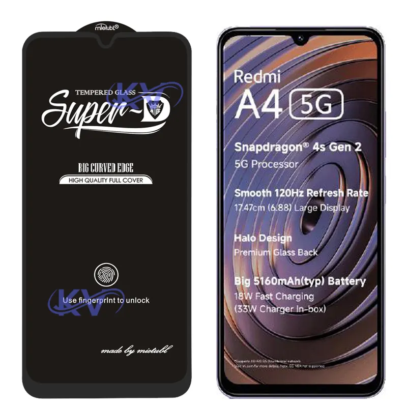 گلس میتوبل Super D گوشی Xiaomi Redmi A4