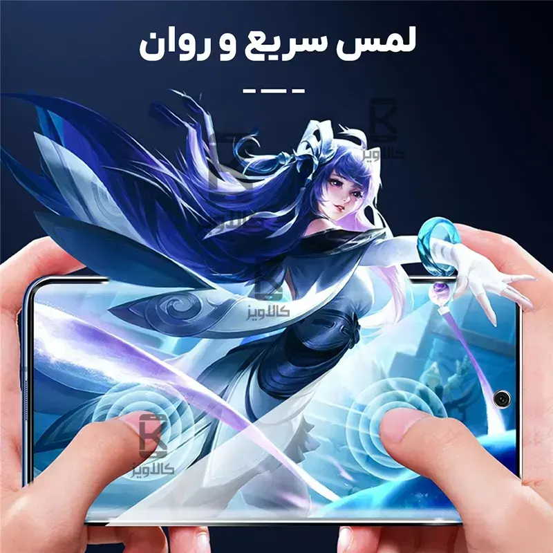 گلس خمیده مانکی گوشی Samsung Galaxy S10