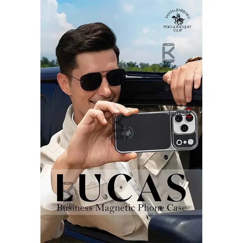 قاب چرمی پولو Santa Barbara Polo LUCAS آیفون 17 پرو مکس