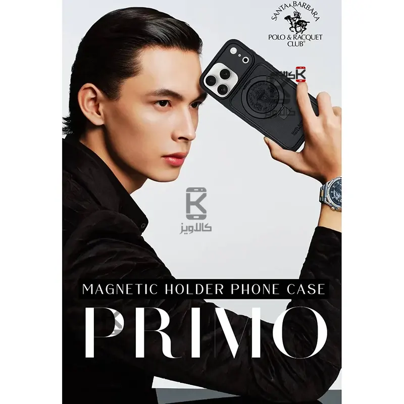 قاب چرمی رینگی سانتاباربارا Primo Series آیفون 17 پرو مکس