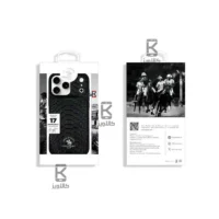 قاب چرمی کروکودیل Santa Barbara Polo Knight آیفون 17 پرو