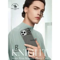 قاب چرمی کروکودیل Santa Barbara Polo Knight آیفون 17 پرو
