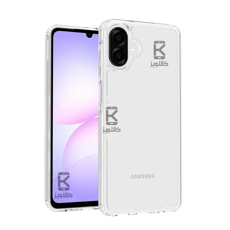 قاب ژله ای شفاف کپسول دار Samsung Galaxy A07