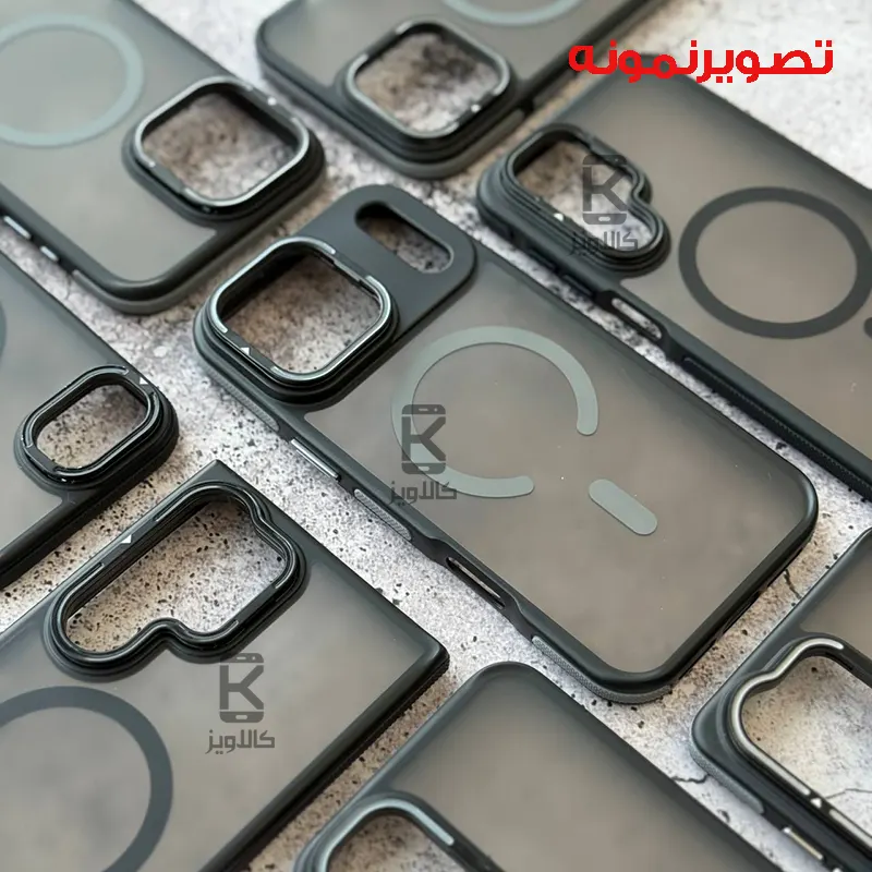 قاب اصلی لنز استندی مجیک ماسک KickStand مگ سیف دار آیفون 13 پرو