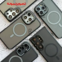 قاب اصلی لنز استندی مجیک ماسک KickStand مگ سیف دار سامسونگ S25 اولترا