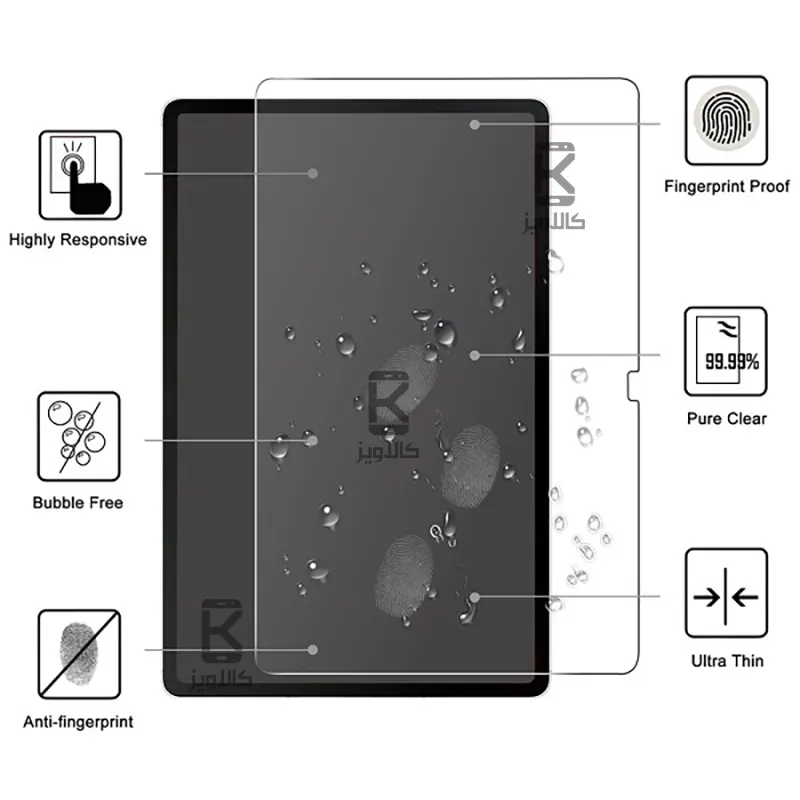 گلس فول دور تراش میتوبل سامسونگ تب S10 FE Plus