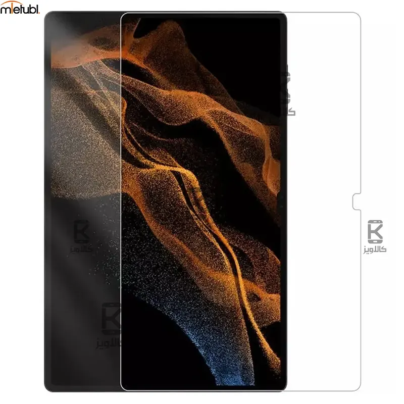 گلس فول دور تراش میتوبل سامسونگ تب S8 اولترا