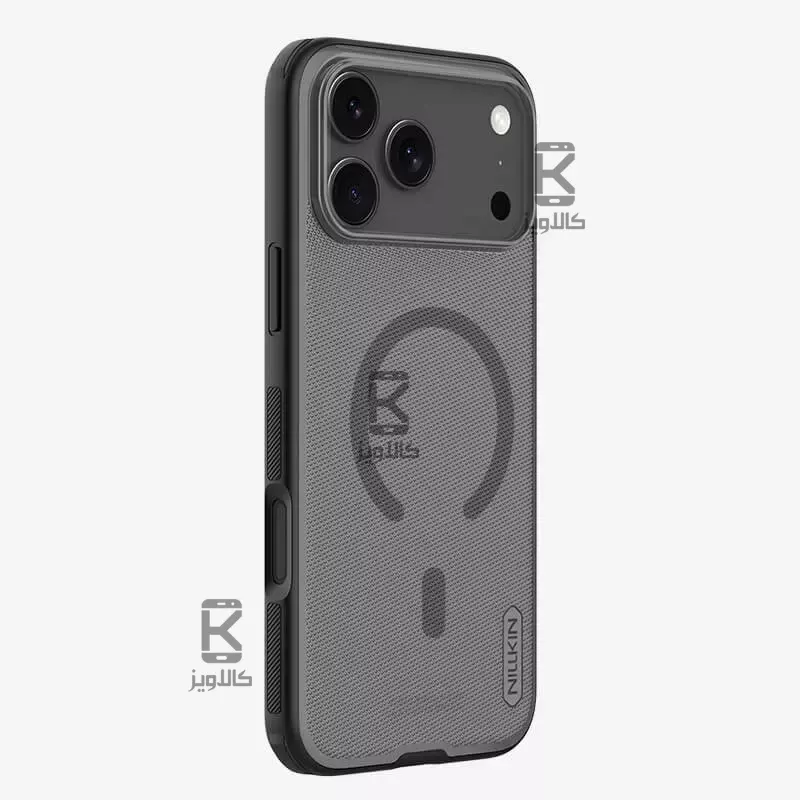 قاب مگنتی دودی نیلکین Super Frosted Shield Pro MagSafe Clear Case آیفون 17 پرو
