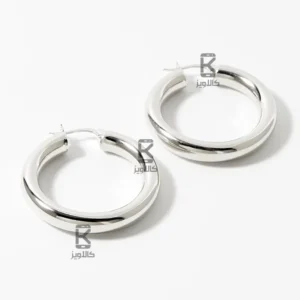 گوشواره دخترانه طرح حلقه ای کد 120