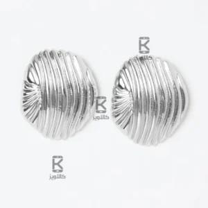 گوشواره دخترانه طرح صدفی کد 118