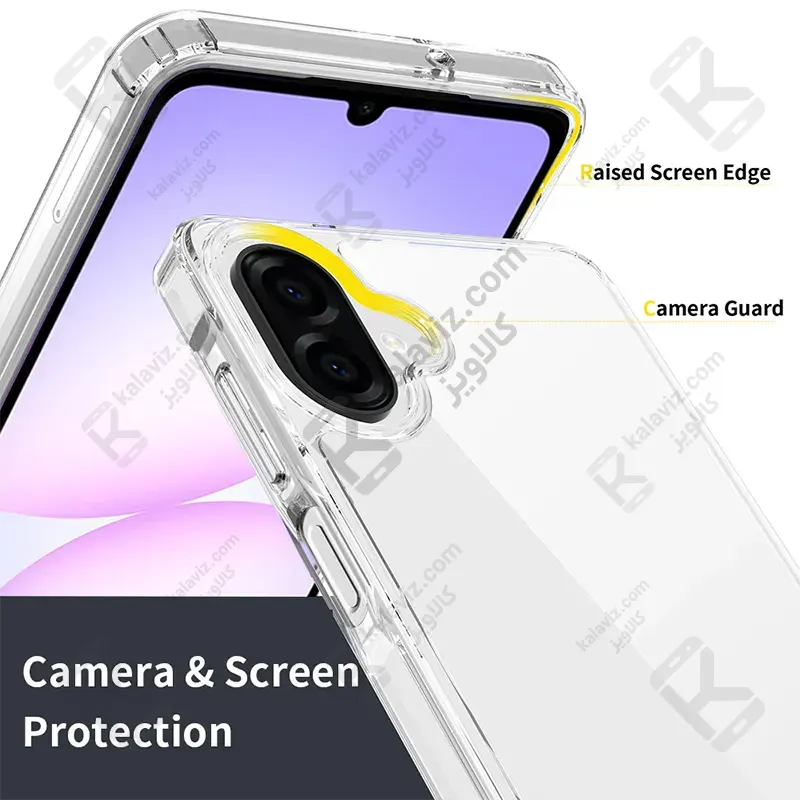 قاب ژله ای شفاف کپسول دار Samsung Galaxy M07
