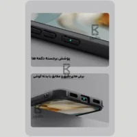 قاب مگنتی دودی نیلکین Super Frosted Shield Pro MagSafe Clear Case گوگل پیکسل 10