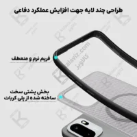 قاب مگنتی دودی نیلکین Super Frosted Shield Pro MagSafe Clear Case وان پلاس Ace 6