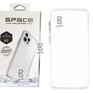 قاب پشت کریستالی با محافظ لنز سامسونگ A20 برند Space