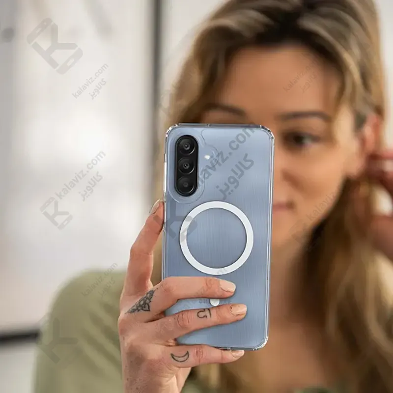 کاور پشت کریستالی مگ سیف دار Samsung Galaxy M17