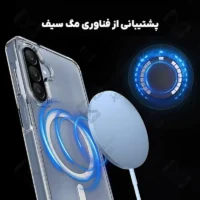 کاور پشت کریستالی مگ سیف دار Samsung Galaxy M17
