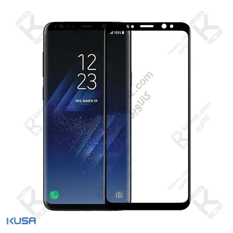 گلس فول خمیده Kusa گوشی سامسونگ S8