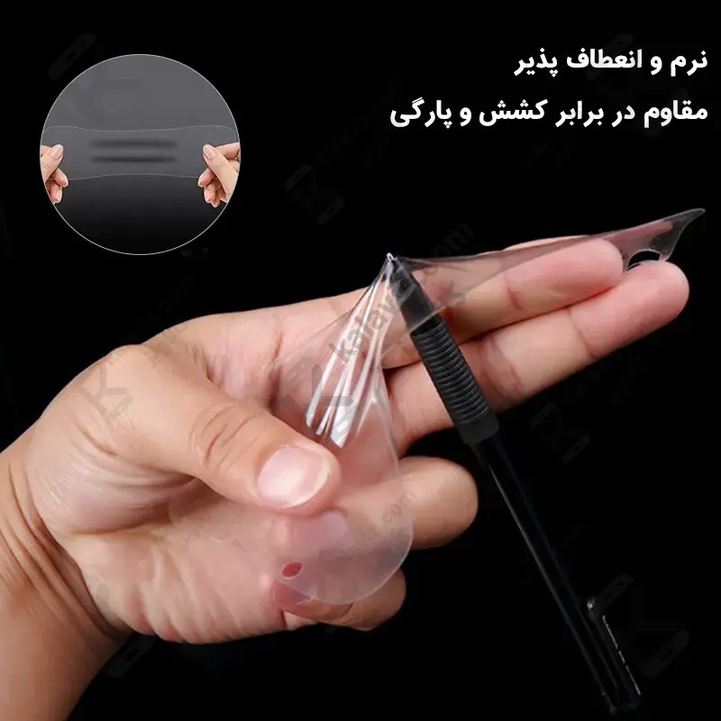 برچسب پشت نانو شفاف هیدروژلی میتوبل آنر X5c پلاس