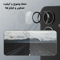 محافظ لنز رینگی Chelipa همراه با ابزار نصب گوشی آیفون 16