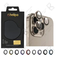 محافظ لنز رینگی Chelipa همراه با ابزار نصب گوشی آیفون 16 پرو