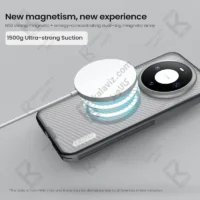 قاب مگنتی دودی نیلکین Super Frosted Shield Pro MagSafe Clear Case هواوی Mate 80
