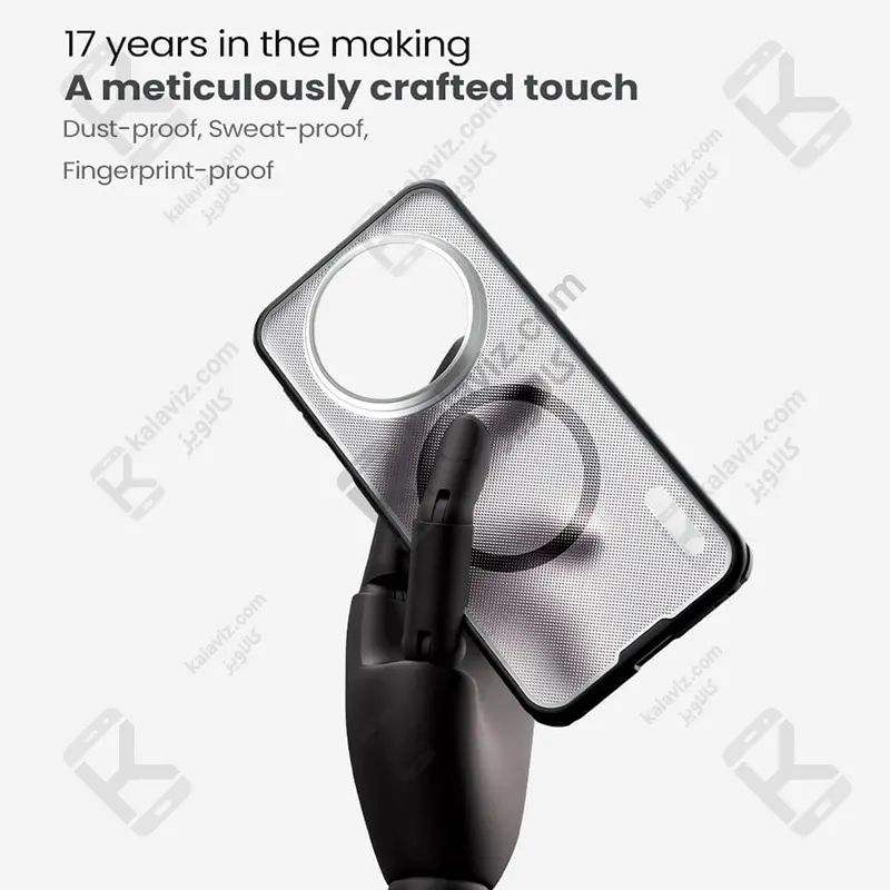 قاب مگنتی دودی نیلکین Super Frosted Shield Pro MagSafe Clear Case هواوی Mate 80