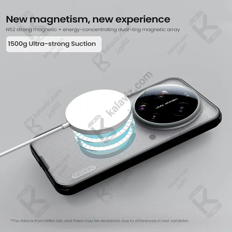 قاب مگنتی دودی نیلکین Super Frosted Shield Pro MagSafe Clear Case شیائومی 17 اولترا