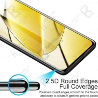 گلس شیشه ای 9D گوشی سامسونگ A6 Plus