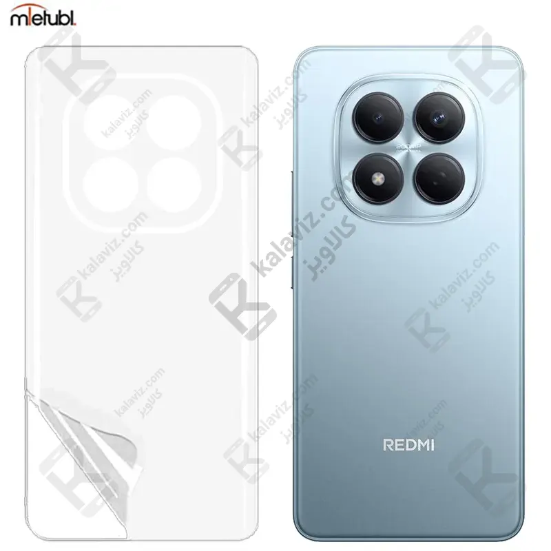 برچسب پشت نانو شفاف هیدروژلی میتوبل شیائومی ردمی نوت 15 پرو 4G