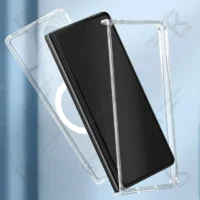 کاور پشت کریستالی مگ سیف دار Samsung Galaxy Z Fold 3