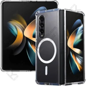 کاور پشت کریستالی مگ سیف دار Samsung Galaxy Z Fold 4