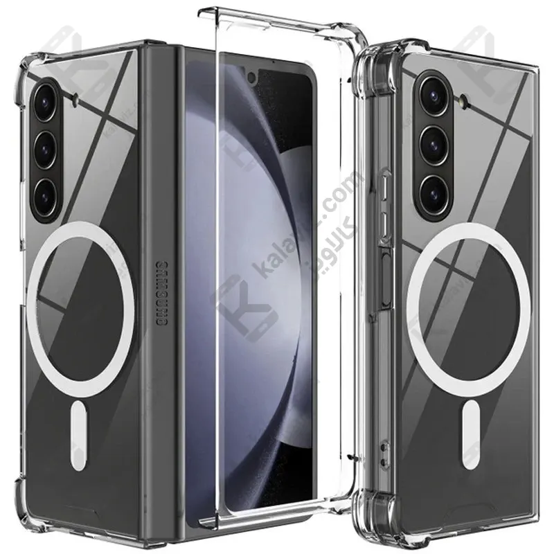 کاور پشت کریستالی مگ سیف دار Samsung Galaxy Z Fold 5